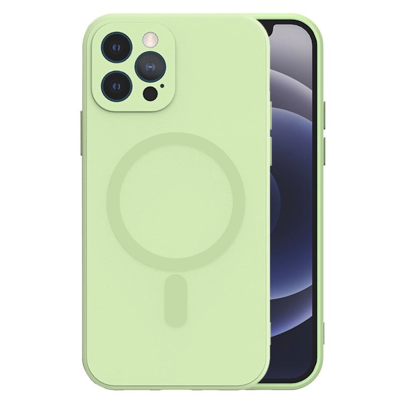 Husa Silicon cu MagSafe TelProtect Iphone 11 Pro Verde Menta - 3 | YEO